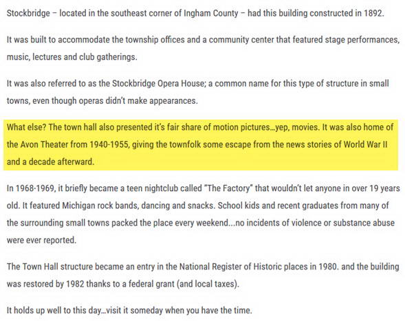 Avon Theatre - Wfmk Website (newer photo)